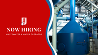 Now Hiring: Wastewater & Water Operator